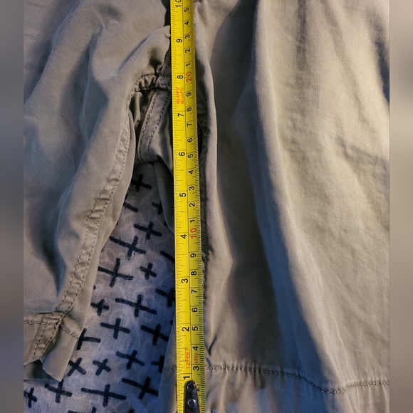 Scalpers men's shorts. Olive khakis. Button fly. M. (44) - Picture 7 of 7